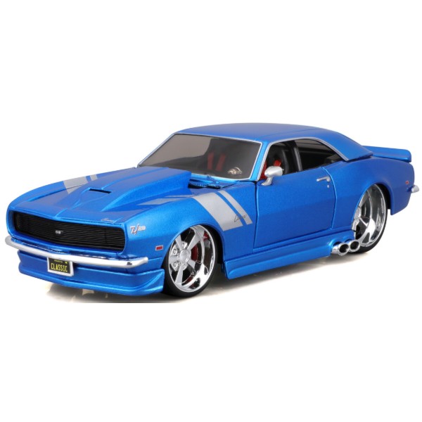 Фото - Колекційна машинка 1:24 Maisto 1968 Chevrolet Camaro Z/28 (32508 blue)